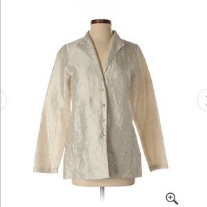 LAST CHANCE before 6/30: Eileen Fisher silk jacket
